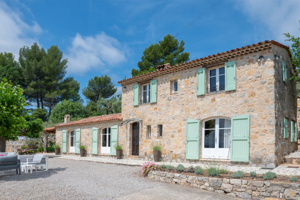 Villa Les Olivettes loopafstand van Fayence, Provence
