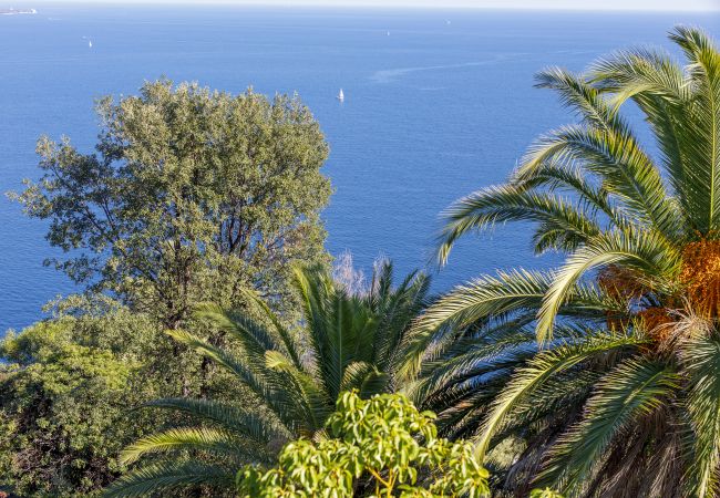 Villa 06LERI - Vue mer depuis les chambres avec balcon - Théoule-sur Mer, Côte d'Azur