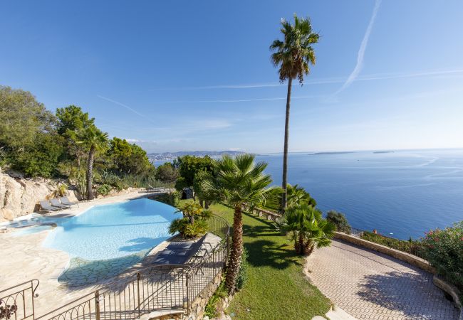 Villa 06LERI - Indrukwekkend uitzicht op eilanden voor Cannes - Theoule-sur-Mer, Côte d'Azur